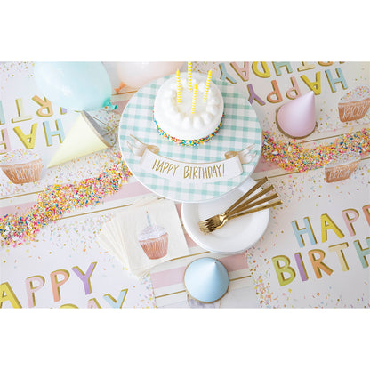 Happy Birthday Sprinkles Placemat- Pad of 24 Sheets