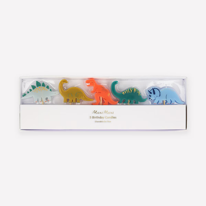 Dinosaur Candles (x 5)
