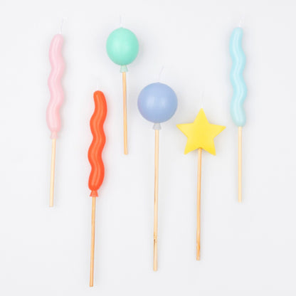 Balloon Candles (x 6)