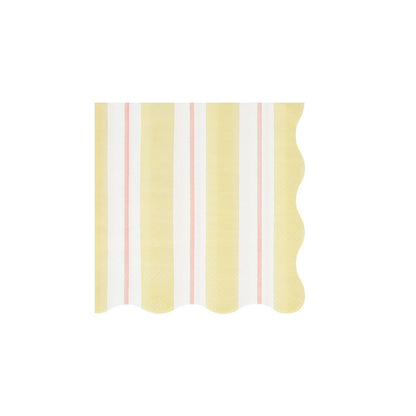 Preppy Stripe Small Napkins (x 16)