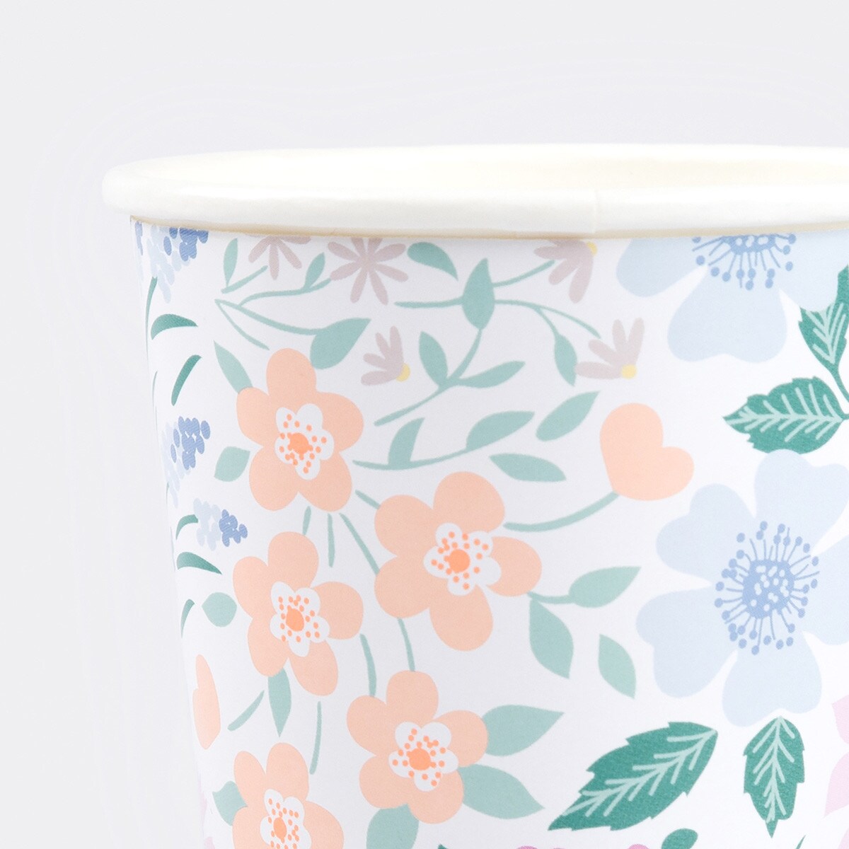 Cottage Garden Cups (x 8)