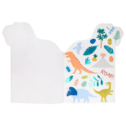 Dinosaur Sticker & Sketchbook