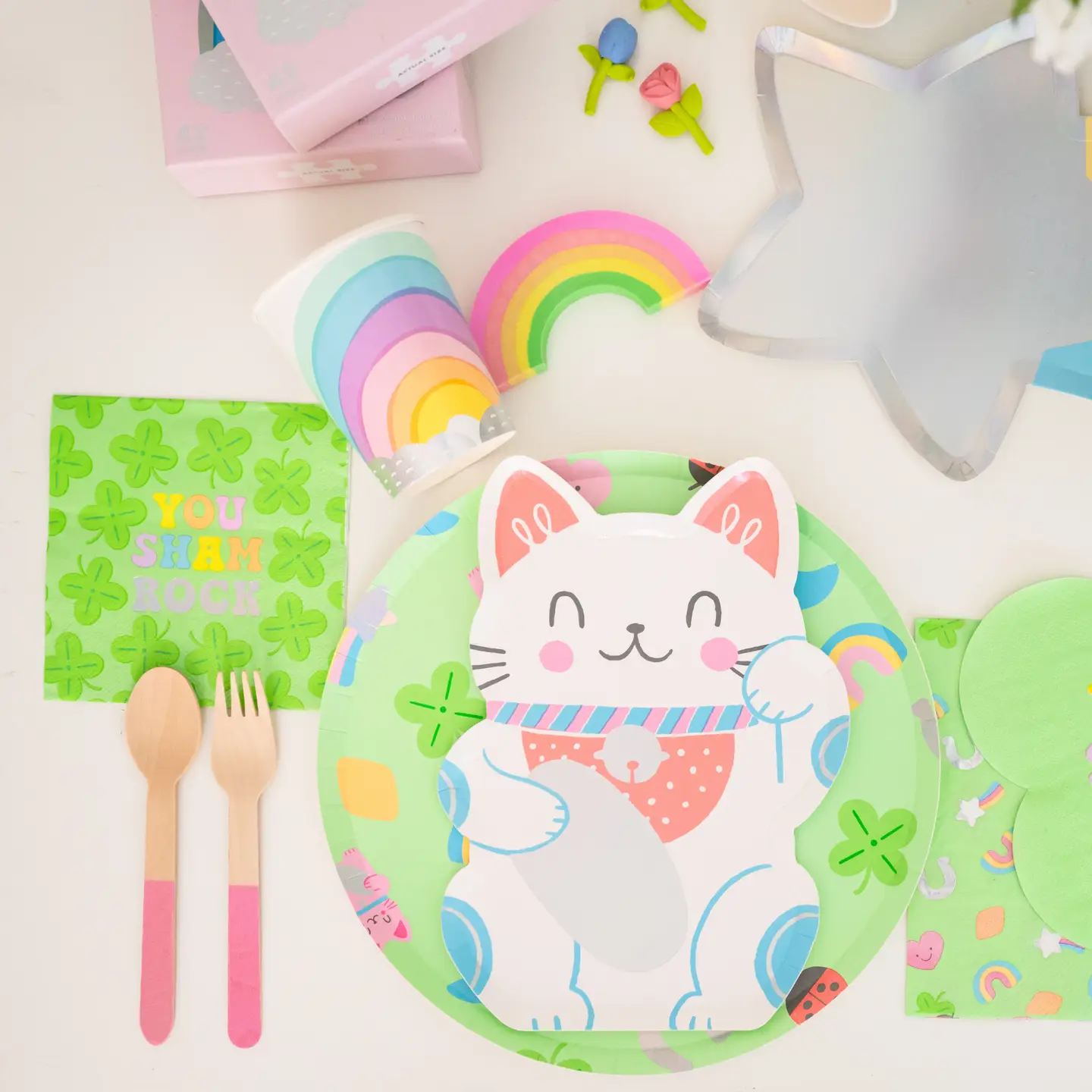 Lucky Me You Sham Rock Petite Napkines