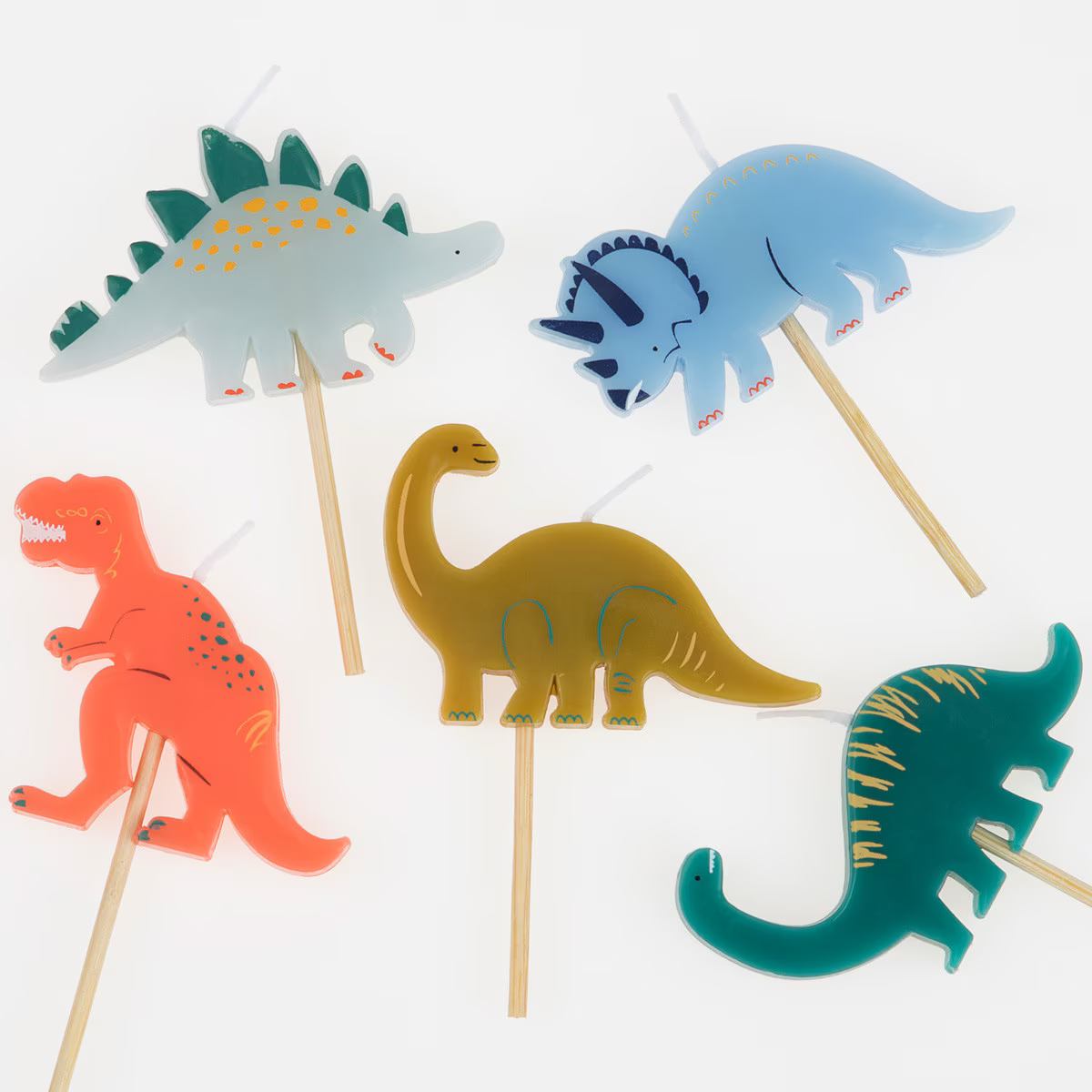 Dinosaur Candles (x 5)