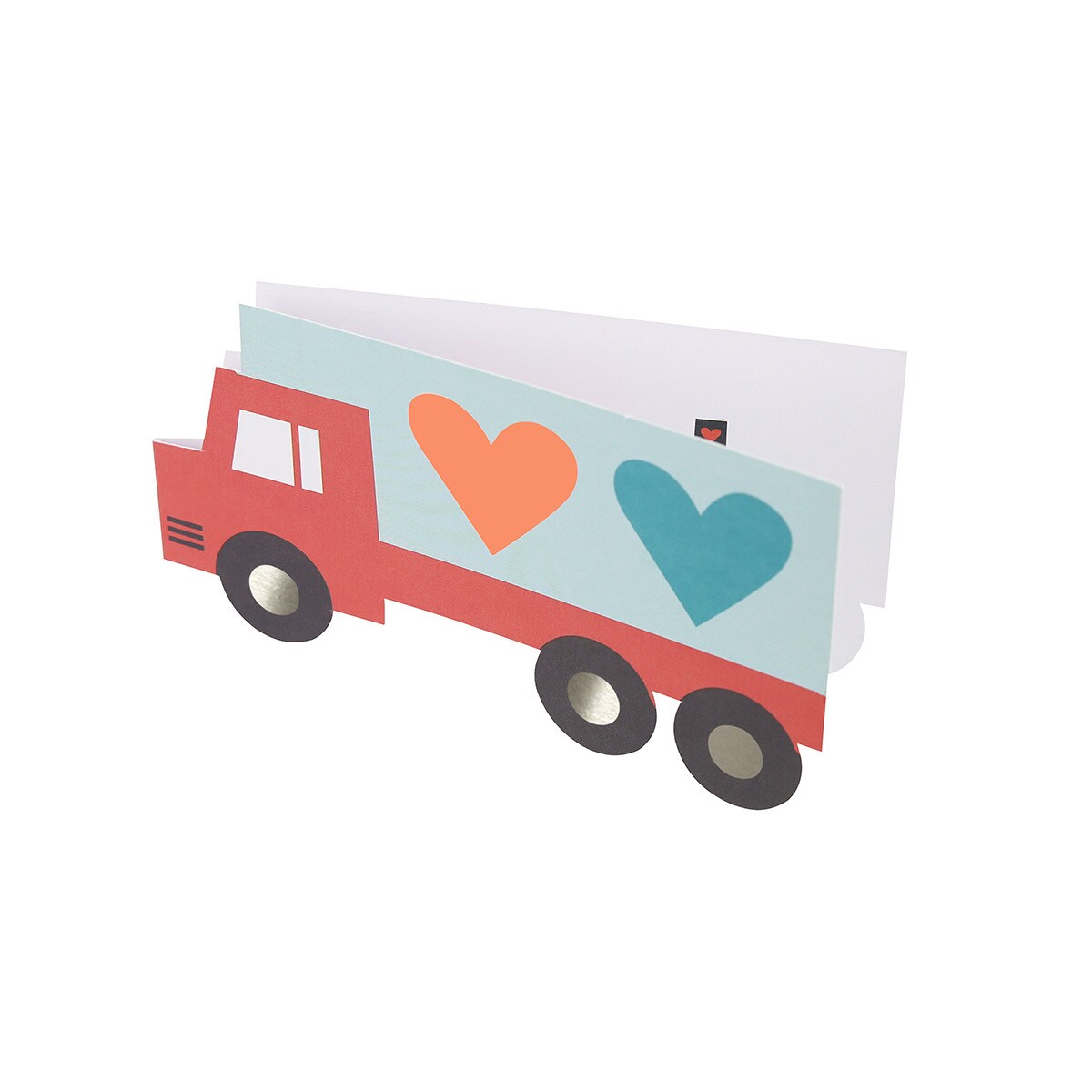 Truck Kids Valentine's Card Set (x 24)