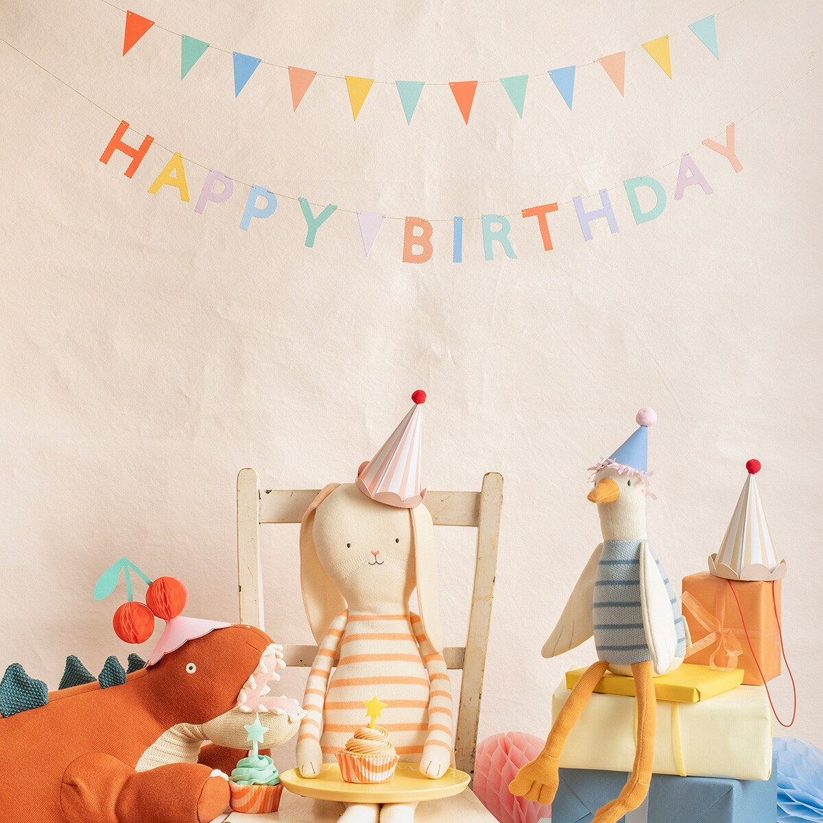 Happy Birthday Mini Matchbox Garlands (x 2)