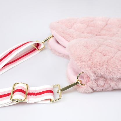 Plush Heart Bag
