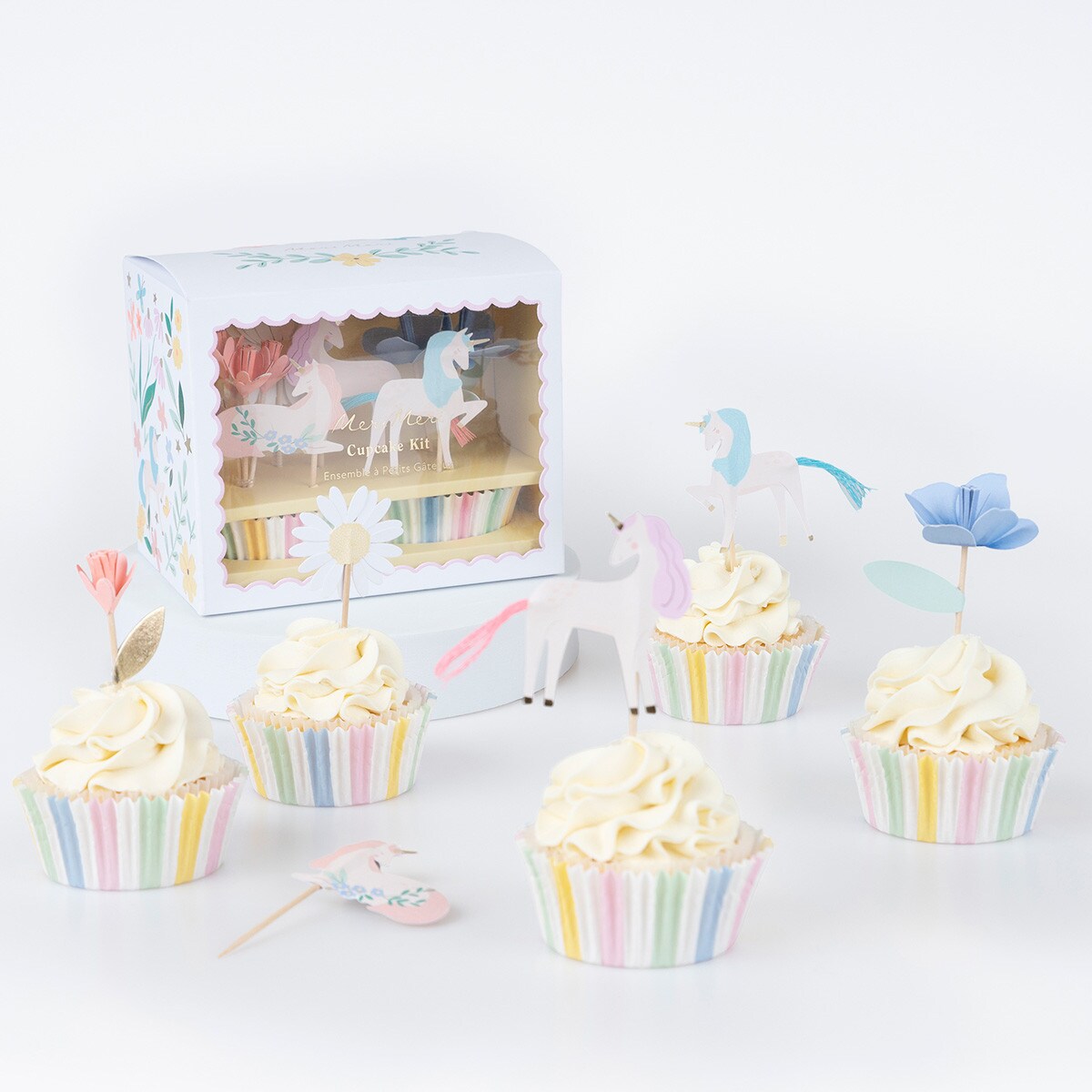 Meadow Unicorns Cupcake Kit (x 24 toppers)
