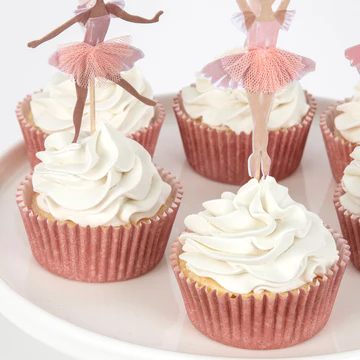 Ballerina Cupcake Kit (x24 toppers)
