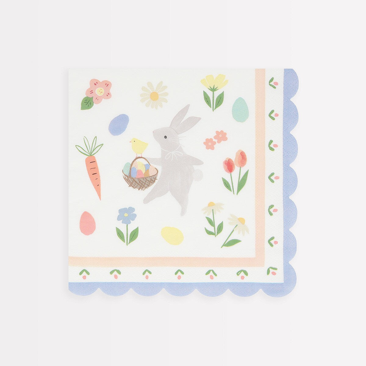 Easter Bunny Large Napkins (x 16)