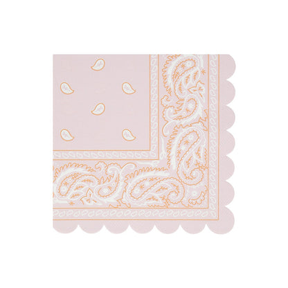 Western Bandana Large Napkins (x 16)