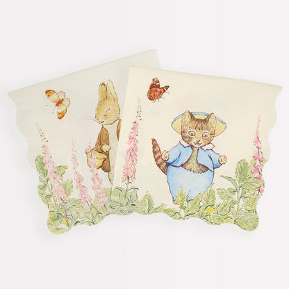 Peter Rabbit™ In The Garden Large Napkins (x 16)