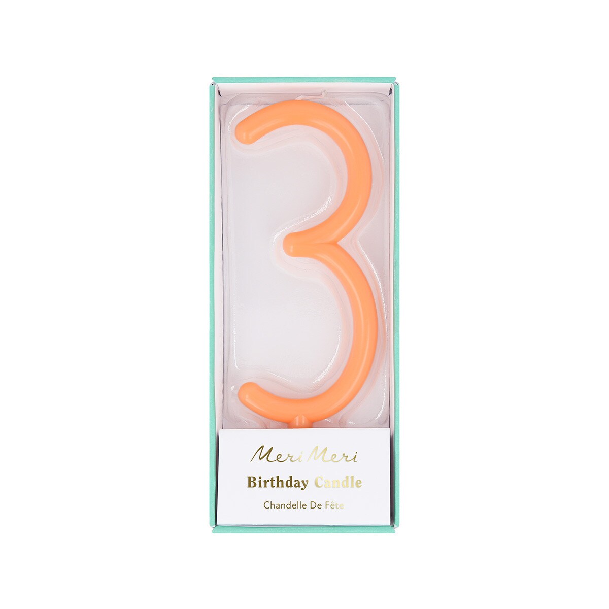 Slim Number Candle