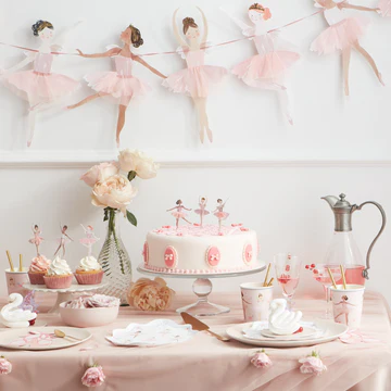 Ballerina Cupcake Kit (x24 toppers)