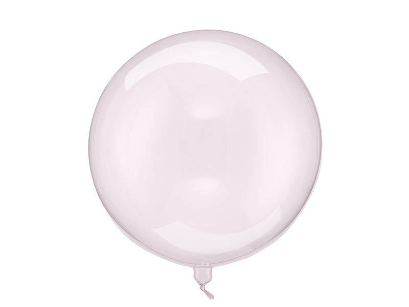Balloon Sphere, 40cm, transparent pink