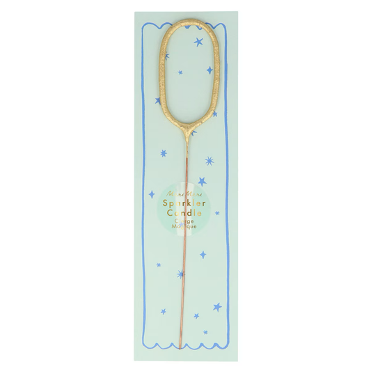 Gold Sparkler Candle