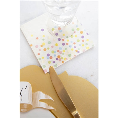 Confetti Sprinkles Cocktail Napkin- Pack of 20