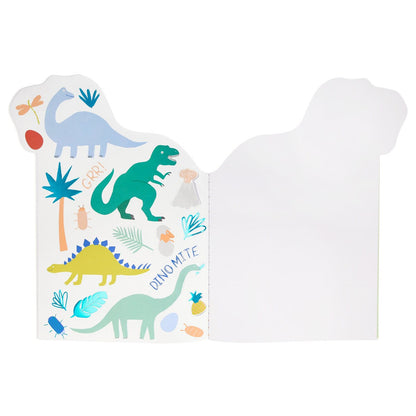 Dinosaur Sticker & Sketchbook