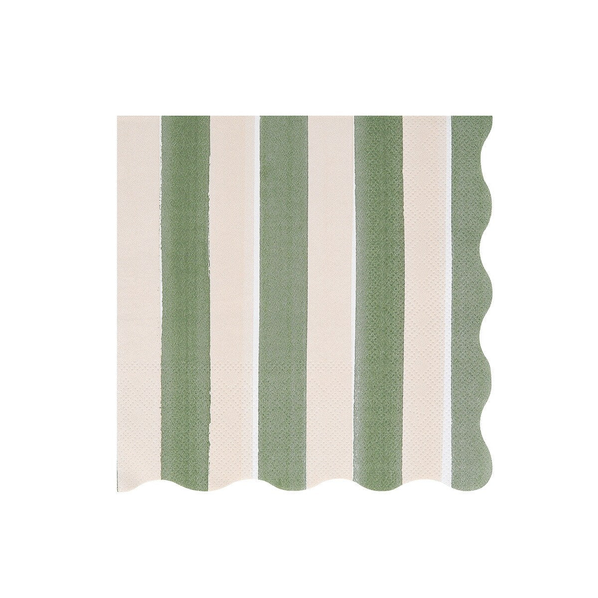 Fall Stripe Large Napkins (x 16)
