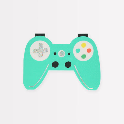 Video Games Controller Napkins (x 16)