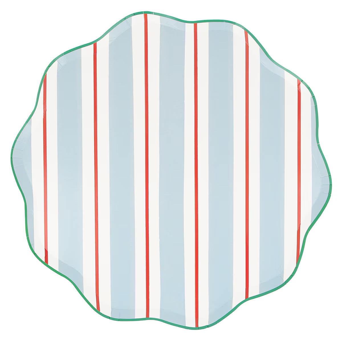 Preppy Stripe Dinner Plates (x 8)