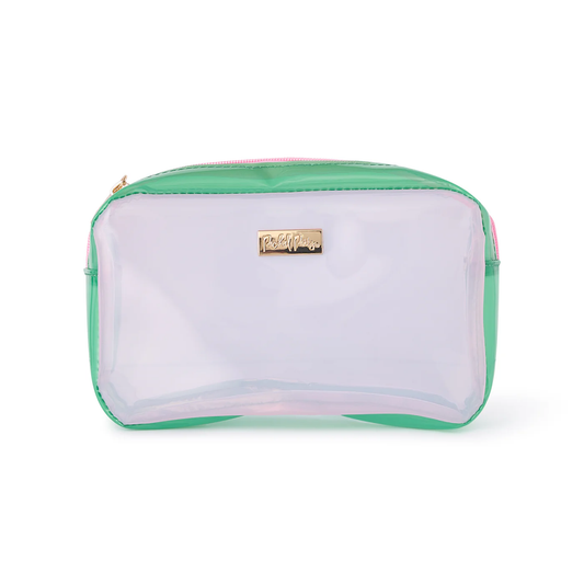 Jelly Color Block Pencil Case