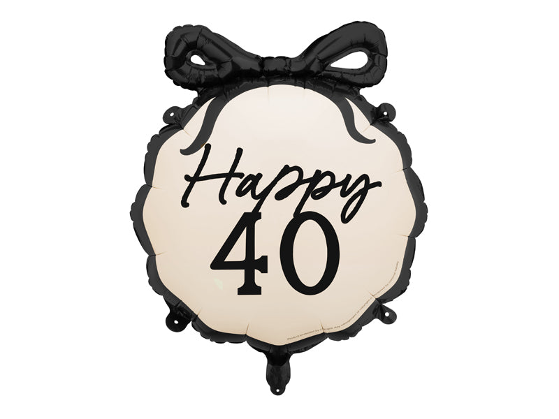 Foil Balloon Happy Milestone, 47.5x45 cm, mix