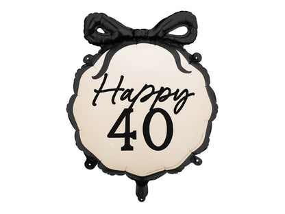 Foil Balloon Happy Milestone, 47.5x45 cm, mix