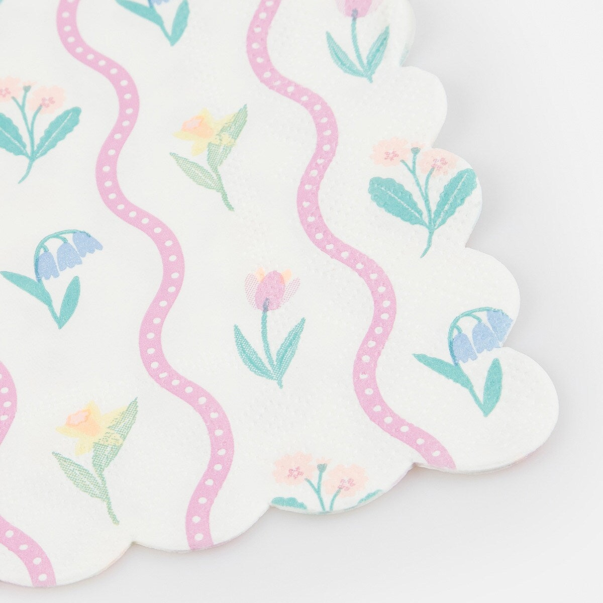Bloomsbury Floral Pattern Small Napkins (x 16)
