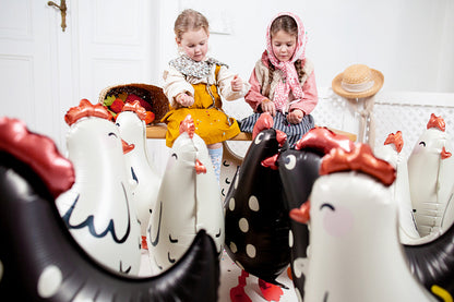 Foil balloon Rooster, 48x60 cm, mix