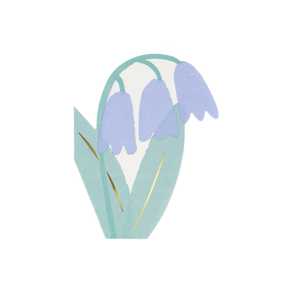 Spring Flower Napkins (x 16)