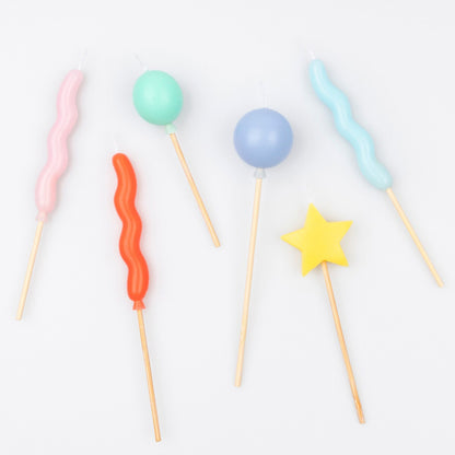Balloon Candles (x 6)