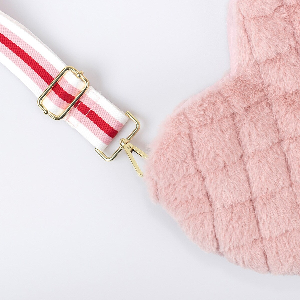 Plush Heart Bag