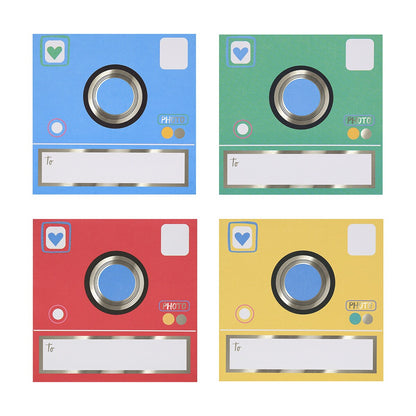 Instant Camera Kids Valentine's Cards & Stickers Set (x 24)