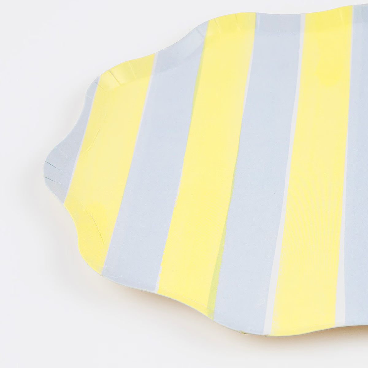 Pastel Stripe Side Plates (x 8)