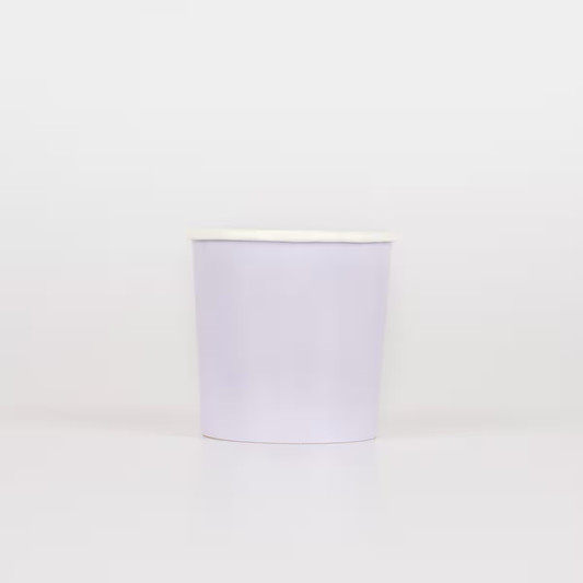 Periwinkle Tumbler Cups (x 8)