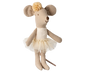 Ballerina Mouse, Little Sister- Off White