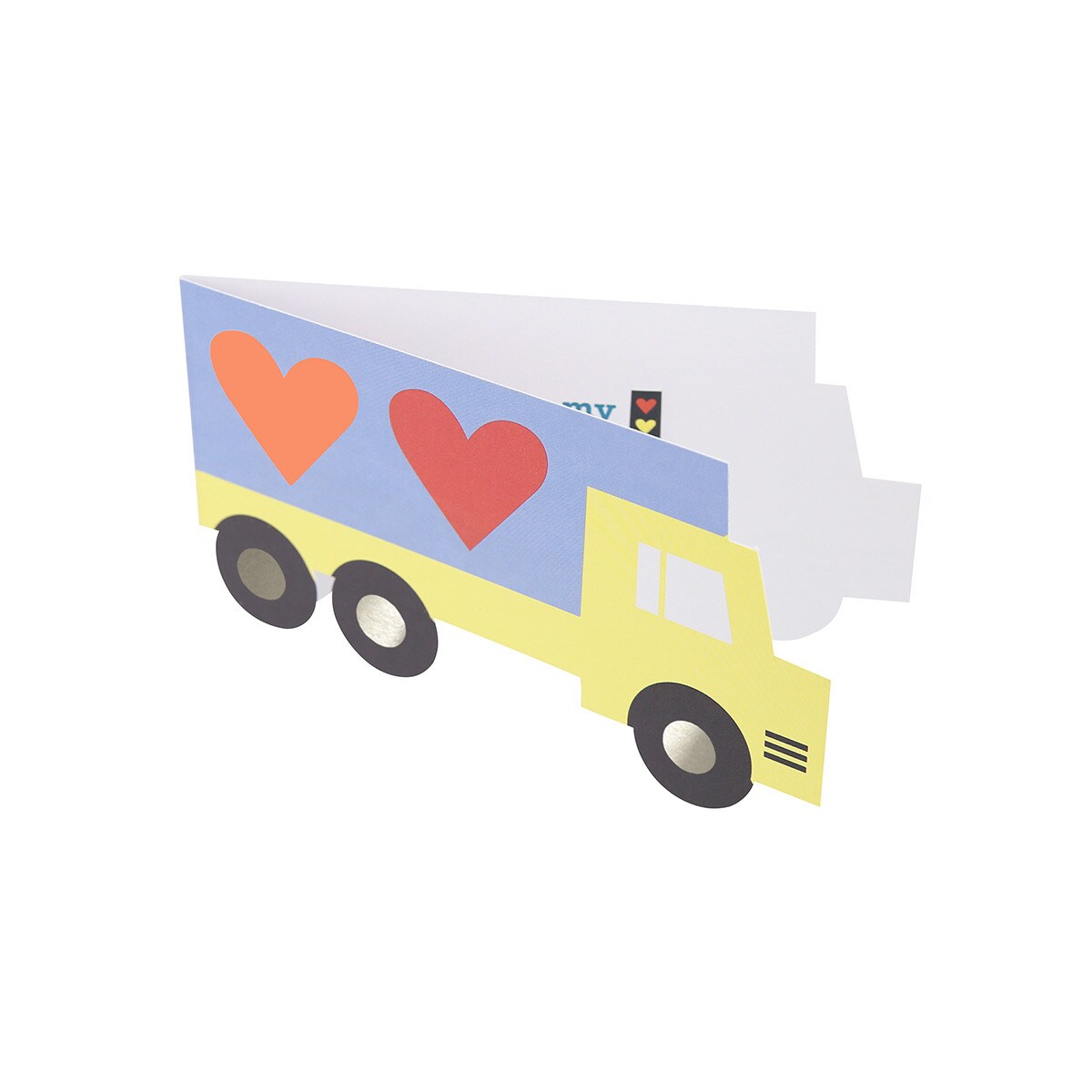 Truck Kids Valentine's Card Set (x 24)
