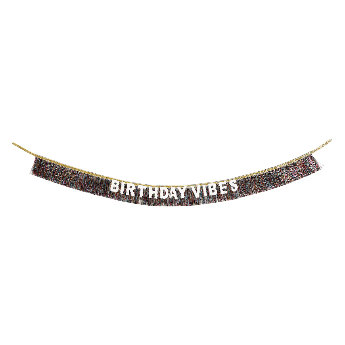 Birthday Vibes Forever Glitter Sash