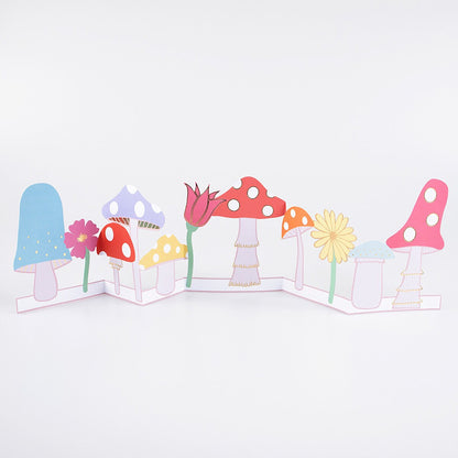 Mushroom Concertina Card
