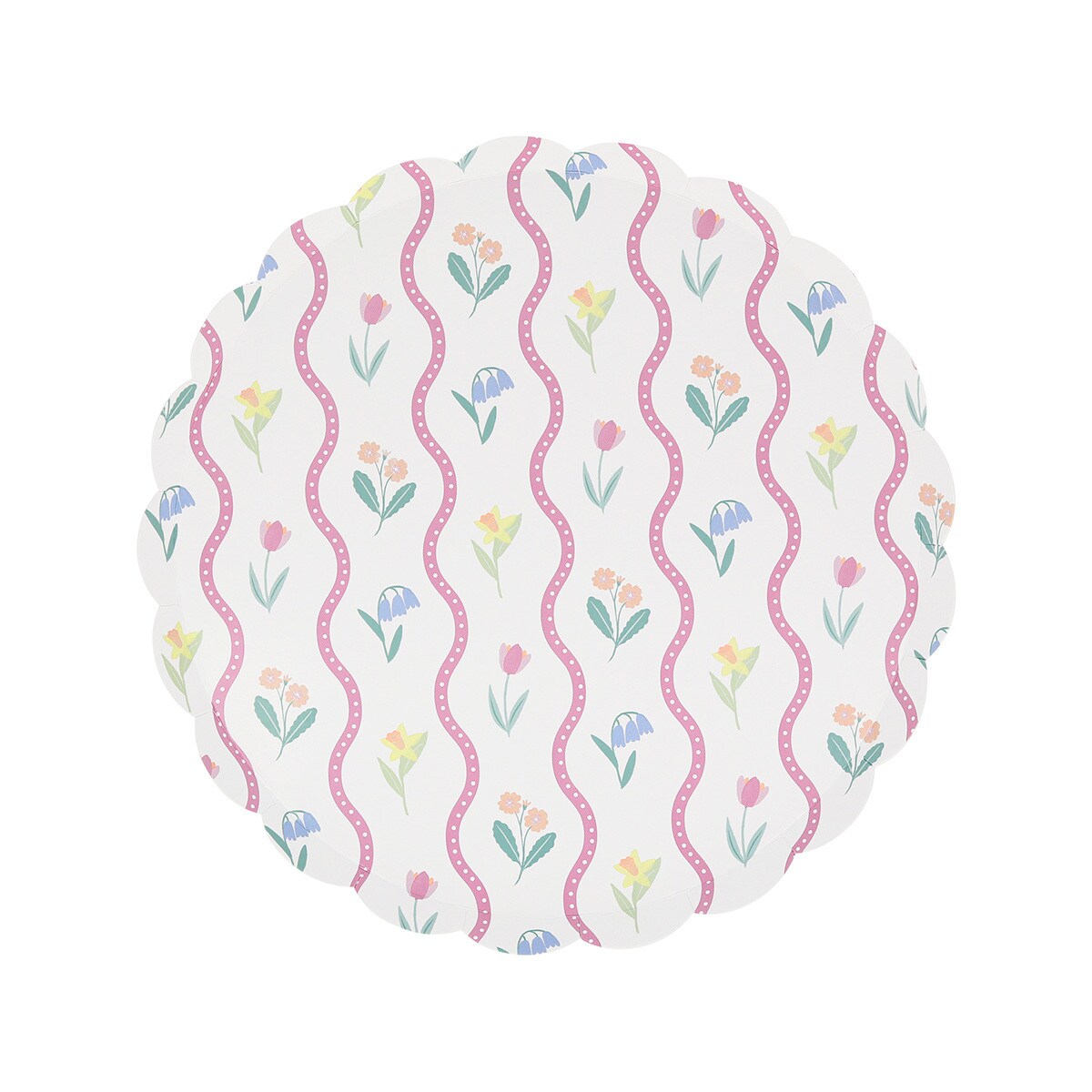 Bloomsbury Floral Pattern Side Plates (x 8)
