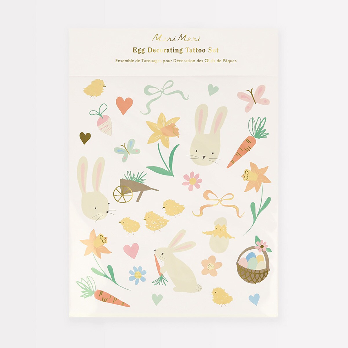 Easter Icons Egg Decorating Tattoo Set (x 90 tattoos)