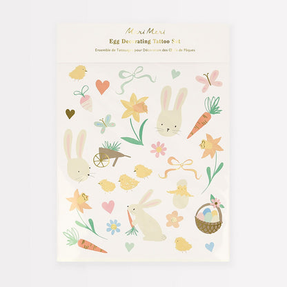 Easter Icons Egg Decorating Tattoo Set (x 90 tattoos)