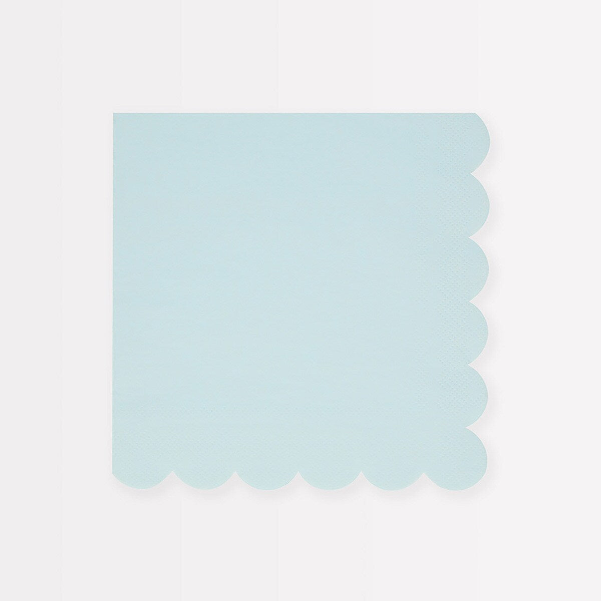 Summer Sky Blue Large Napkins (x 16)