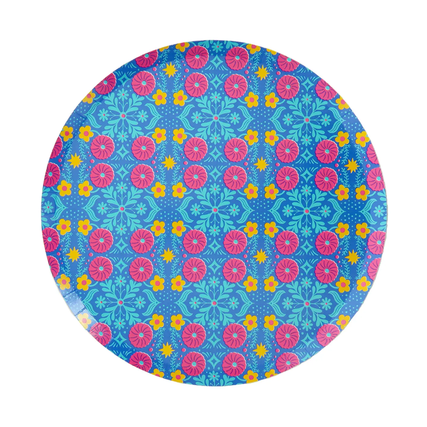 Taco 'bout A Party Floral Large Plates