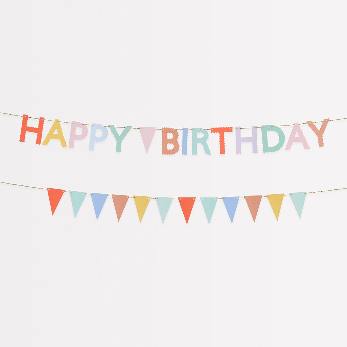 Happy Birthday Mini Matchbox Garlands (x 2)