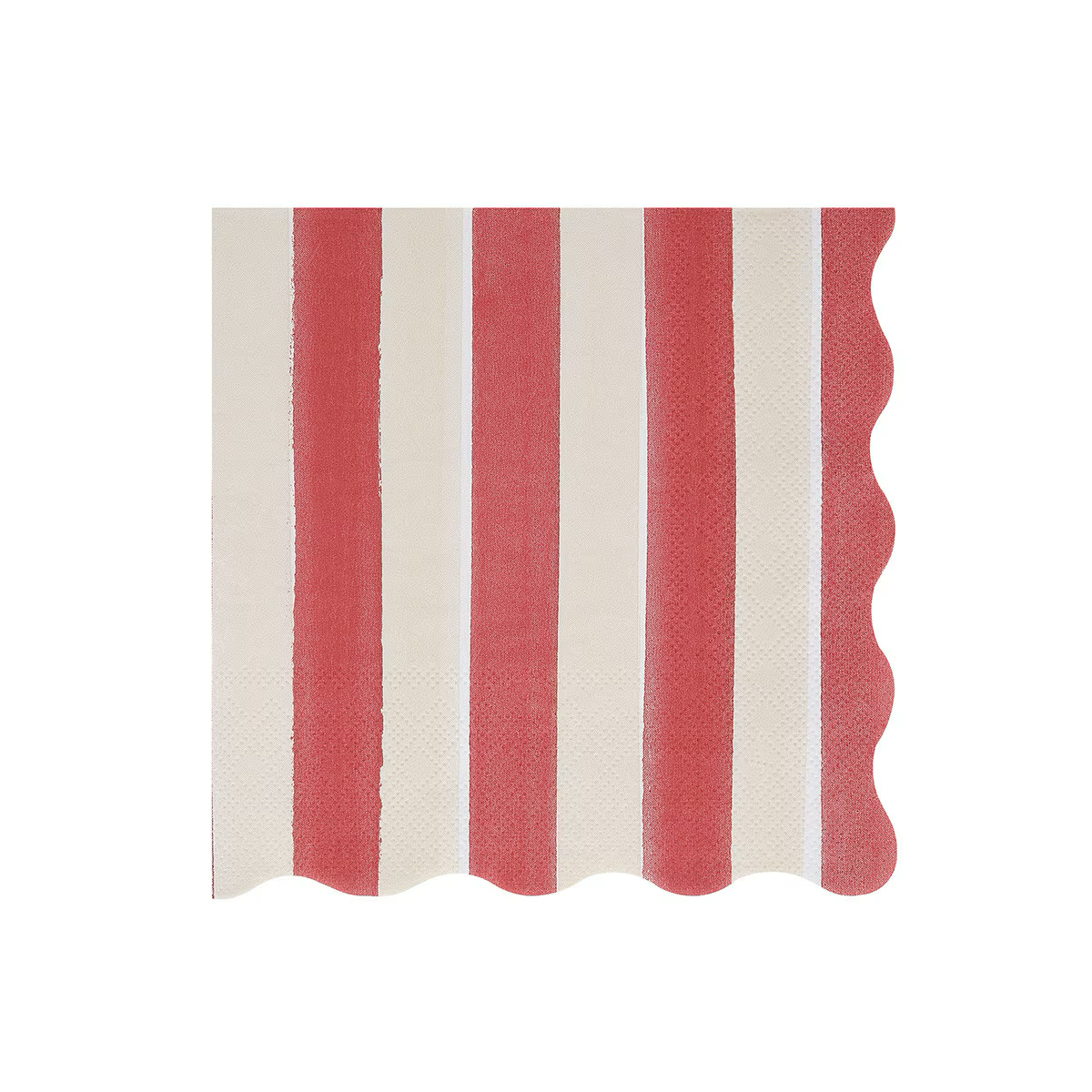 Fall Stripe Large Napkins (x 16)