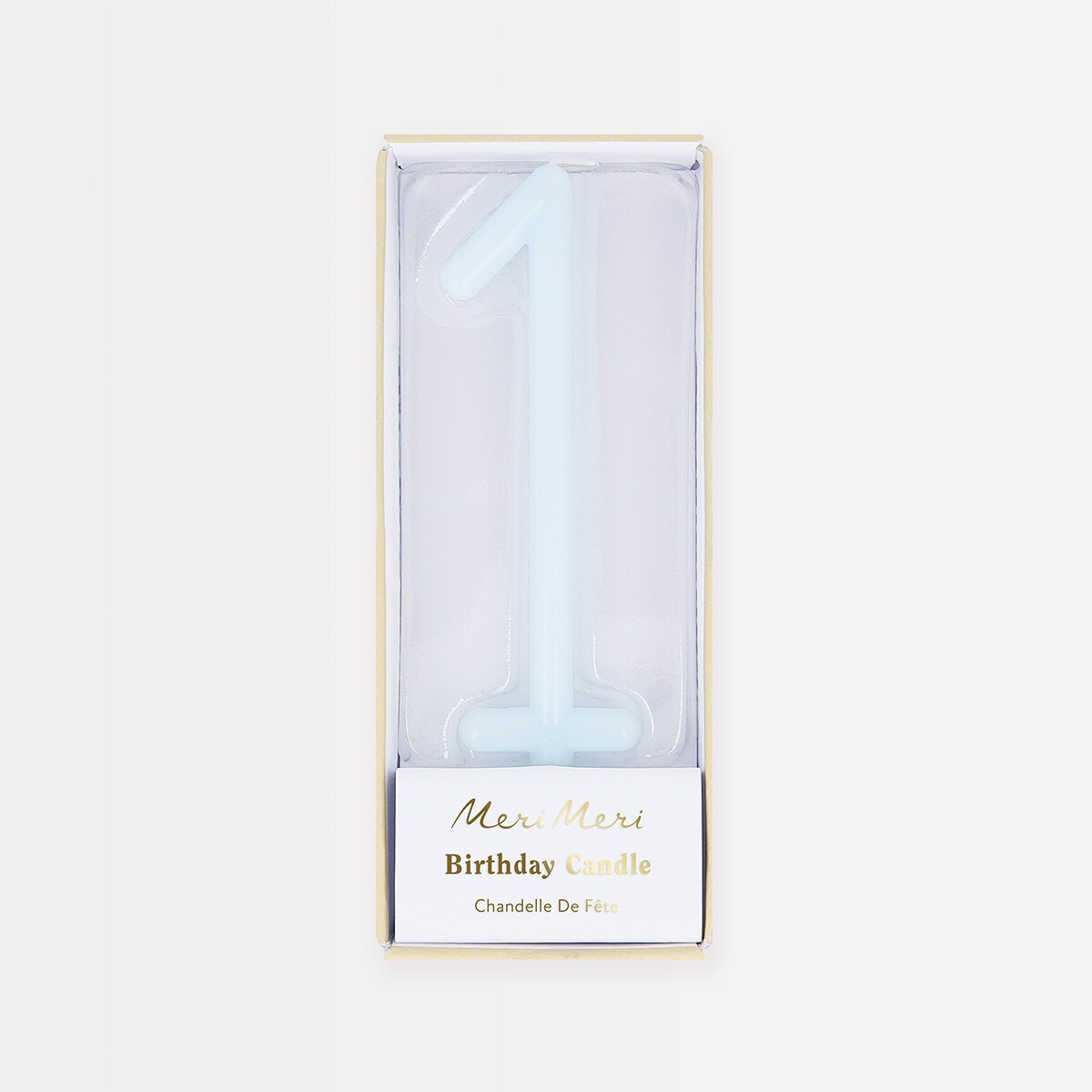 Slim Number Candle