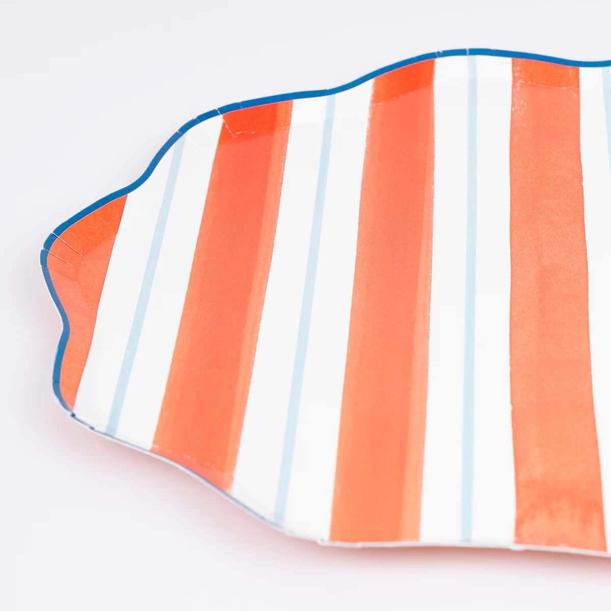 Preppy Stripe Dinner Plates (x 8)