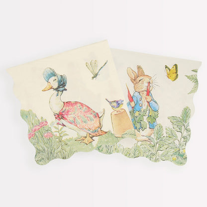 Peter Rabbit™ In The Garden Large Napkins (x 16)